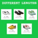 Oval Shoelace, 7mm Diameter Sports shoes and running shoes Replacements Shoe Laces for Athletic Trainer Shoe - 4