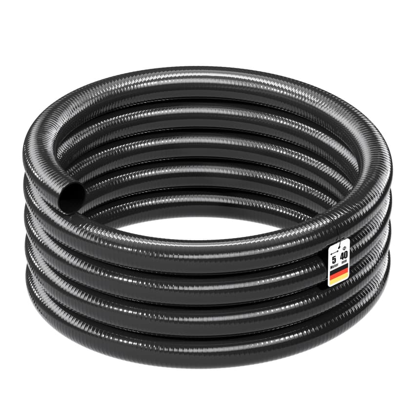 5m Pressure Hose D40mm 470g/m Water Pump Pond - 1