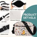 TSOTMO Cartoon Merch Gift Inspired Take That Depression Crossbody Purses Bag for Fans Hazbin TV Show - 2