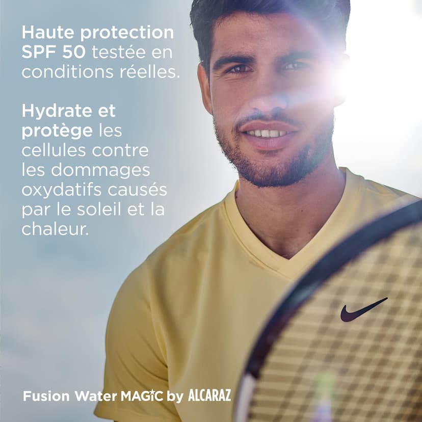 ISDIN Fotoprotector Fusion Water MAGIC by Alcaraz Facial Sunscreen with Ultralight Texture and Watery External Phase with Refreshing Effect, 50 ml - 4
