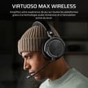Corsair VIRTUOSO MAX WIRELESS Gaming Headset – Dolby Atmos, Active Noise Cancelling, Sonarworks SoundID, Simultaneous 2.4GHz Wireless & Bluetooth, 50mm Graphene Drivers, PC, Mac, PS5/PS4 – Carbon - 2