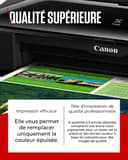 Canon PIXMA iX6850 Imprimante WiFi (Noire) 5 Encres - Imprimante Multifonction de Bureau Hautement Performante - Impressions A3+ de Qualité Pro - Connectivité Wi-FI-Ethernet - Imprimante Jet d’Encre - 3