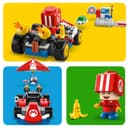 LEGO Super Mario: Mario Kart – Standard Kart, Car Toy Set for Kids, Includes a Toad Character Figure for Independent Play, Creative Birthday Gift for 7 Plus Year Old Boys, Girls and Gamers 72032 - 4