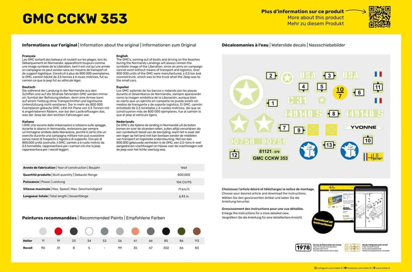 Heller 1:35 - GMC - 4