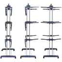 Amazon Basics Séchoir à Linge Intérieur, à Ailes Pliables, à 4 Niveaux, 72,9 à 126 x 64 x 173 cm (L x L x H), Argenté, pour Vêtements - 7