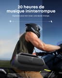 Soundcore Boom 2 Plus Enceinte Bluetooth puissante, 140W, 2+2 canaux stéréo, BassUp 2.0,Charge Rapide 30W, 20h, IPX7, lumières RGB, USB-C, pour l'extérieur, Le Camping, la Plage et Le Jardin - 5