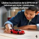 LEGO Speed Champions Ferrari SF90 XX Stradale Sports Car Toy - Model Kit w/a Collectible Driver Minifigure - Birthday Gift Idea for 9+ Year Old Boys & Motorsport Fans - 77254 - 2