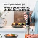 Braun Minipimer 7025 – Hand Blender, 1000 W (3 Accessories, Mini Chopper 350 ml, Rods, Measuring Cup 600 ml), Automatic Speed, Active Blade Technology) - 3
