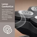 Philips Head Shaver Pro 9000 Series - Rasoir pour la tête d'hommes et femmes, tête flexible 360°, lames ComfortCut, rasage efficace tout en douceur pour la peau, idéal en cadeau, modèle HS9980/15 - 4