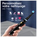 Oral-B Brosses A Dents Electriques iO 9 Noire Et Rose, 7 Modes De Brossage Dont Blancheur Et Soin Des Gencives, 16 Zones De Nettoyage, Ecran Interactif, 4 Brossettes De Rechange Oral B, Etui, Carton - 4