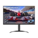 LG 32UR550 32" UltraHD 4K LED VA HDR 10, 3840x2160, 4ms, AMD FreeSync 60Hz, 10W Stereo Audio, HDMI 2.0 (HDCP 2.2), Display Port 1.4, AUX, Pivot Stand, Anti-Glare Display, Flicker Safe, Black - 1