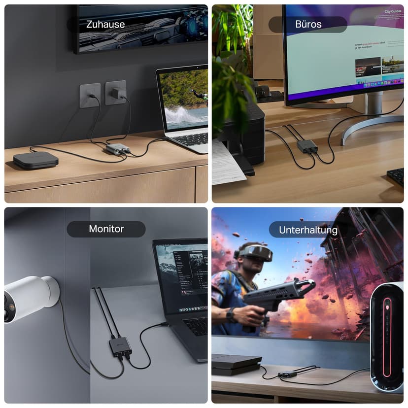 TP-Link EH210 Switch Ethernet 2 Ports 1000 Mbps RJ45 Splitter Network Compatible avec Ordinateur Routeur Décodeur Téléviseur - 9