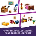 LEGO Friends La Chambre d’Hôte dans Un Château - Set pour Enfants dès 12 Ans - avec 4 Mini-poupées, Un Chien et des Accessoires - Idée de Cadeau pour Adolescents Garçons et Filles 42638 - 6