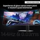 SAMSUNG Odyssey G9 G91SD, OLED, DQHD Moniteur de jeu super large, taux de rafraîchissement 144 Hz et temps de réponse 0,03 m (GTG) - 4