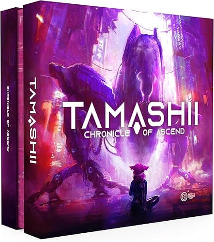 Awaken Realms Tamashii: Chronicle of Ascend - Embark on an Epic Journey in a Mythical Adventure! Sci-Fi Strategy Game, Ages 14+, 1-4 Players, 45-90 Min Playtime, Made