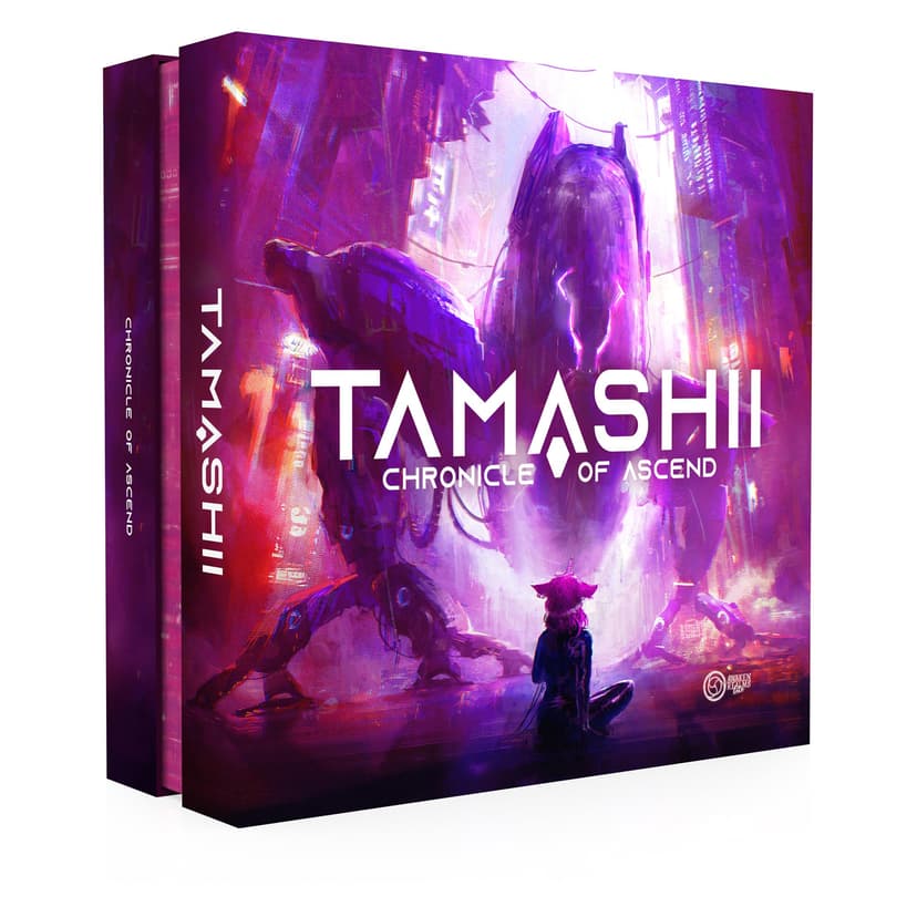 Awaken Realms Tamashii: Chronicle of Ascend - Embark on an Epic Journey in a Mythical Adventure! Sci-Fi Strategy Game, Ages 14+, 1-4 Players, 45-90 Min Playtime, Made - 1