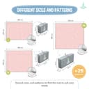 Baby Play Mat 150x180x1cm - Tummy Time mat - XXL Large Size baby play Gym - Foldable - Waterproof Foam Floor Mat For Kids Toddlers Children - For Floor Play - 7