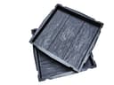 FHONYX 2 PCS Moules à béton 40x40x5cm, De Dalles De Pavage, En Planche De Béton, Imitation De Bois, pelouse jardin, décoration jardin, chemin, Bricolage, pavés, Réutilisable, coulage - 1