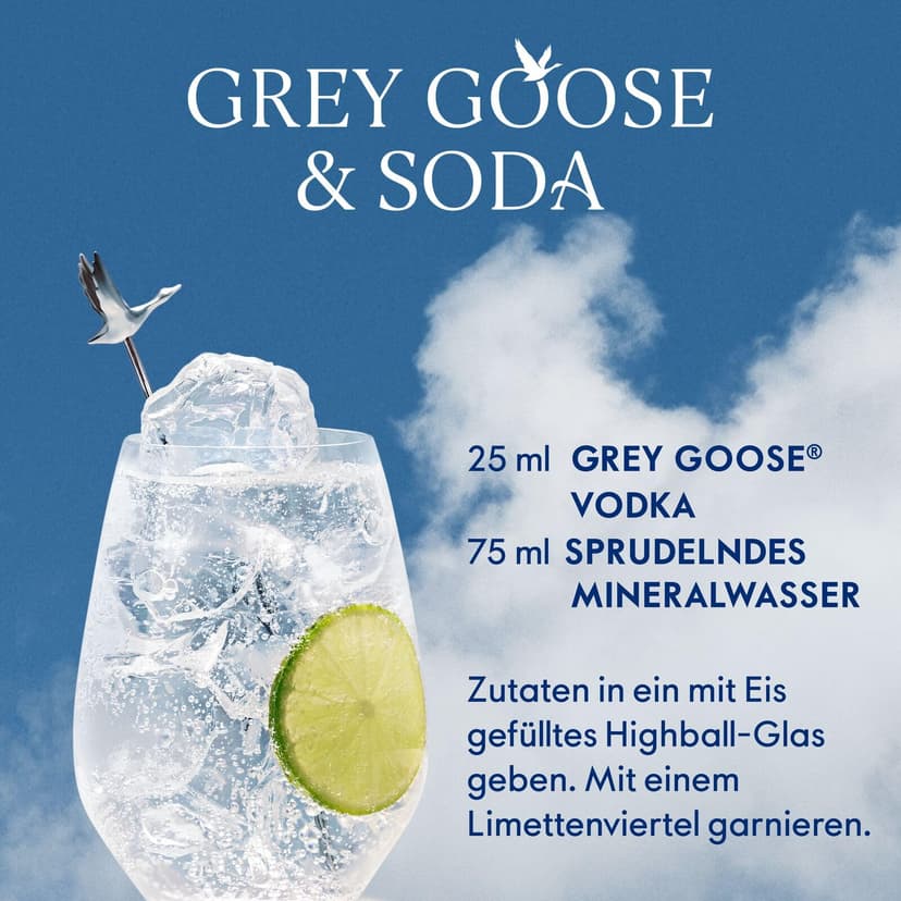 Grey Goose Vodka 40% Vol. 1,5l - 8