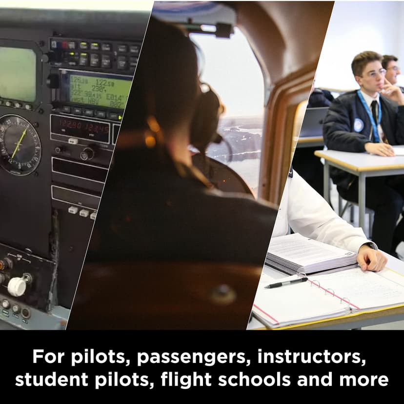 KORE Aviation P1 General Aviation Headset for Pilots | Mono, 24 db Passive Noise Reduction Rating, Noise Canceling Microphone, Acoustic Foam Ear Cups, AUX Port for MP3 Music Input with GA Dual Plugs - 8