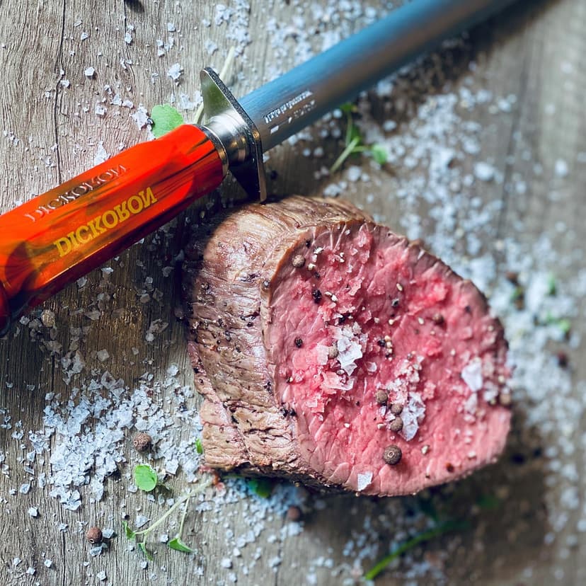 Dick Knives DL335 Sharpening Steel, Red - 5