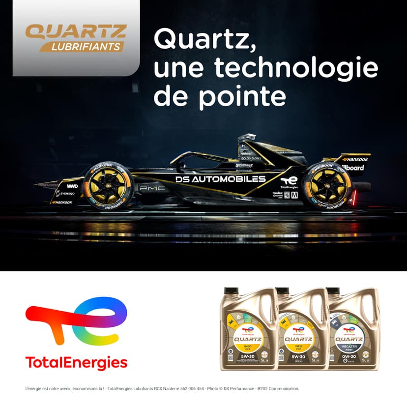 TotalEnergies Quartz 9000 essence 5W-40, Huile moteur, 5 litres - 3