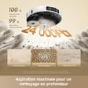 DREAME L40 Ultra A Robot Vacuum Cleaner and Mop with Auto Emptying Dust,Double Anti-Tangle System,24,000Pa Suction,10.5mm Mop Lifting,Multifunctional Base Station,Self Washing Mop - 5