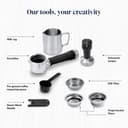 De'Longhi Dedica Duo EC890.M, Barista Coffee Machine with Pump, Espresso and Cold Brew, Manual Coffee Machine with LatteArt Steam Rod, 15 cm Wide, 2 Espresso, Touch Screen, Cup up to 13 cm, Metal - 7