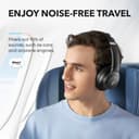 soundcore by Anker Q20i Hybrid Active Noise Cancelling Foldable Headphones, Wireless Over-Ear Bluetooth, 40H Long ANC Playtime, Hi-Res Audio, Big Bass, Customize via an App, Transparency Mode (Black) - 2