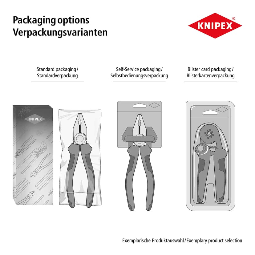 KNIPEX Lineman's Pliers American Style with Comfort Handles 240 mm, 09 12 240 - 6