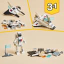 LEGO 31134 Creator 3 in 1 Space Shuttle Toy to Astronaut Figure to Spaceship, Building Toys for Kids, Boys, Girls Aged 6 and up, Creative Gift Idea - 5