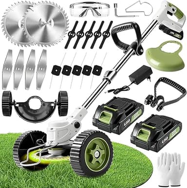 Aimmbiuty Debroussailleuse Electrique sans Fil - Debrouss…