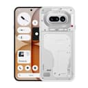 Nothing Phone (4a) - 50 MP Triple Camera with Up To 70X ultra Zoom, Transparent Design Smartphone, Long Lasting Battery and 50W Fast Charge, 120Hz AMOLED Display and Glyph Bar, 12GB + 256GB - White - 1