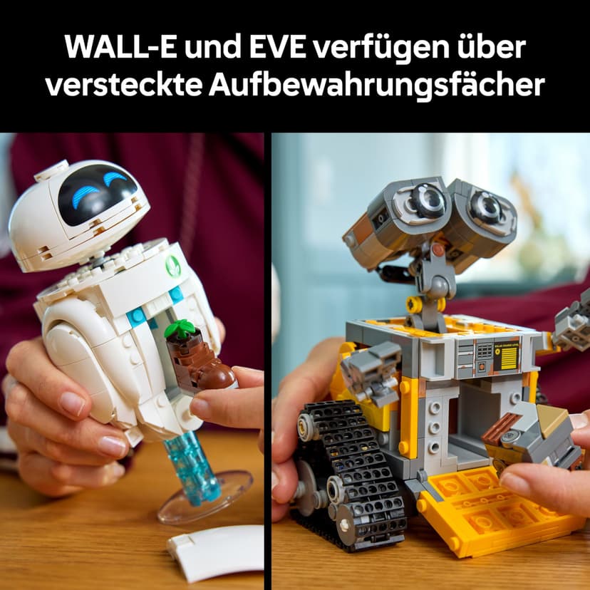 Lego Wall-E and Eve – Lego Wall-E 43279 Set (Includes Printed Tile) - 5