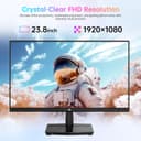 TITAN ARMY 49 Inch Curved Gaming Screen 144Hz, DFHD 3840 x 1080, Ultrawide 1800R VA Gaming Screen, 32:9, HDR400, G-Sync & FreeSync, 99% sRGB, USB Type-C 65W, Height Adjustable, HDMI, DP, C49SHC - 4