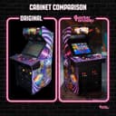 Numskull Quarter Arcades TMNT Turtles In Time Collector's Edition Mini Arcade - 1/4 Scale Authentic Wooden Replica, Original ROM, Rechargeable Battery & 3W Speakers for Retro Enthusiasts [video game] - 3