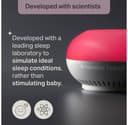 Tommee Tippee Dreammaker aide au Sommeil pour Bébé, scientifiquement prouvé pour aider les bébés à mieux dormir, bruit rose, veilleuse rouge, capteur de pleurs intelligent - 5