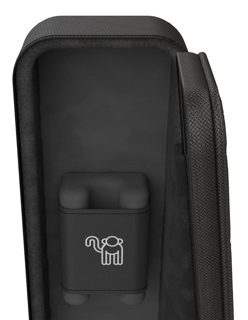 MONKEY LOOP Touring Acoustic - Étui pour Guitare avec Rembourrage de 23 mm - Étui Semi-Dur pour Guitare Acoustique - Poche Extérieure pour Accessoires - Sangles Réglables - Résistant à l'eau - 6