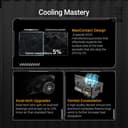 ASUS TUF Gaming GeForce RTX 5080 16GB GDDR7 OC Edition Gaming Graphics Card (PCIe 5.0, HDMI/DP 2.1, 3.6-slot, military-grade components, protective PCB coating, axial-tech fans, vapor chamber) - 4