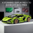 LEGO Technic Lamborghini Sián FKP 37 Race Car Model Building Kit for Adults, Idea for Men and Women, Advanced Collectible Set 42115 - 4