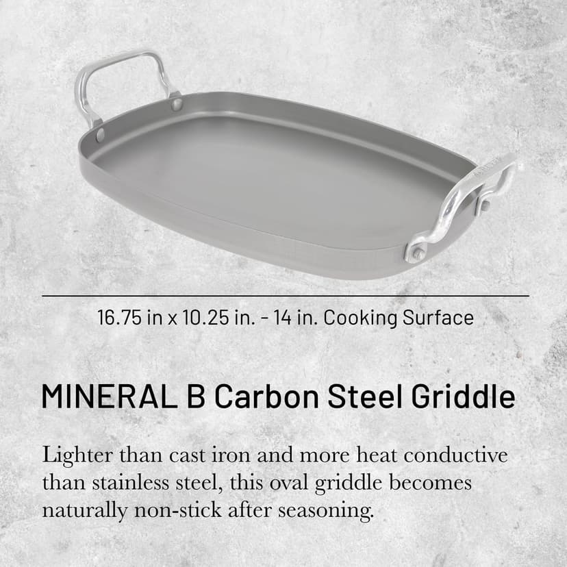 DE BUYER Cookware Grill Pans, Steel, Metallic, Medium - 2
