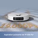 Mova E40 Ultra Robot Aspirapolvere e Lavapavimenti 19000Pa con Svuotamento Automatico, Autopulizia Panno, Sollevamento 10.5mm e Rilevamento Ultrasuoni Tappeti - 2