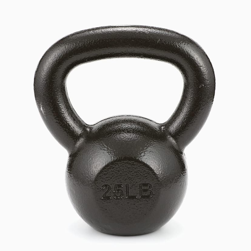 Amazon Basics Kettlebell en fonte 20 kg, noir - 9