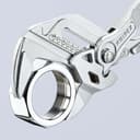 Knipex Pince-clé, chromée, 250 mm, pince en continu jusqu'à 52 mm, réglage fin par bouton-poussoir, clé réglable, remplace clés plates, 86 03 250 - 4