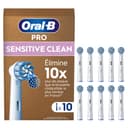 Oral-B Pro Sensitive Clean Toothbrush Heads, Pack of 10 Counts, Suitable for Mailbox - 1