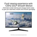 ASUS VY279HGR Eye Care Gaming Monitor – 27 inch FHD (1920x1080), IPS, 120Hz OC, SmoothMotion, 1ms MPRT, Adaptive Sync, Eye Care Plus, Blue Light Filter, Flicker Free, antibacterial, SmoothMotion - 3
