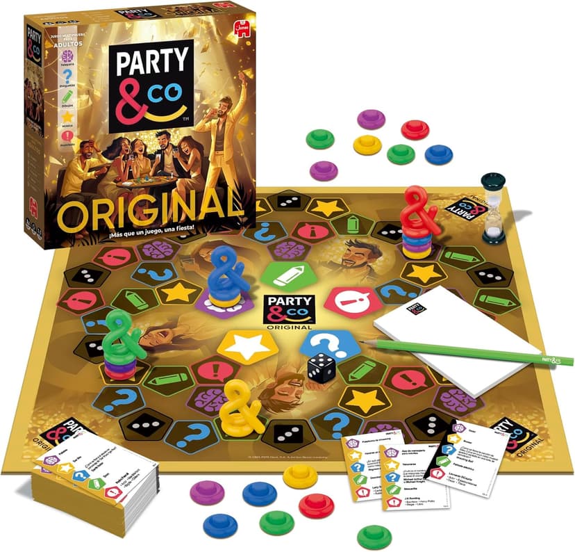 Diset - Party & Co Original 30th Anniversary, Multi-Test Board Game from 14 years - 1