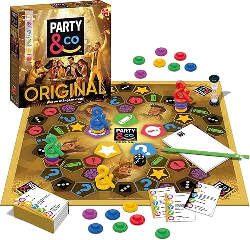 Diset - Party & Co Original 30th Anniversary, Multi-Test Board Game from 14 years