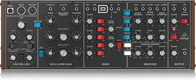 Behringer Model D Synthétiseur Analogique avec 3 Vcos, Fi…