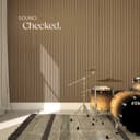 tectake® Set of 2 Acoustic Wall Panels with Real Wood Veneer & MDF, Sound-Absorbing Acoustic Panels with Felt Fabric & Wood Slats, Adjustable Size & Easy Installation, 120 x 60 x 2.1 cm - Oak - 7